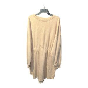 Time and Tru Long Sleeve Dress - Beige - Size XXL - NWT